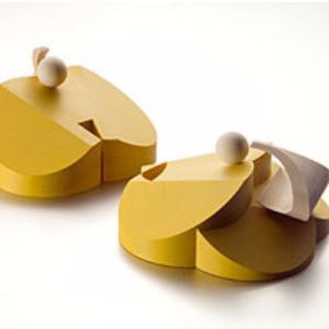 スタイリッシュモダン木製雛人形