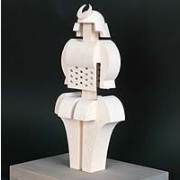 モダン木製五月人形