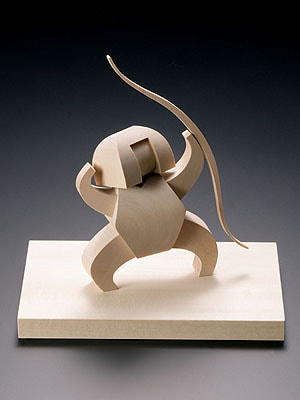 モダン　木製　金太郎