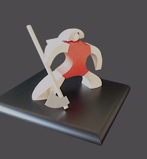 モダン　木製　金太郎