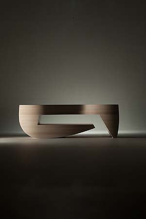 木製ローテーブル