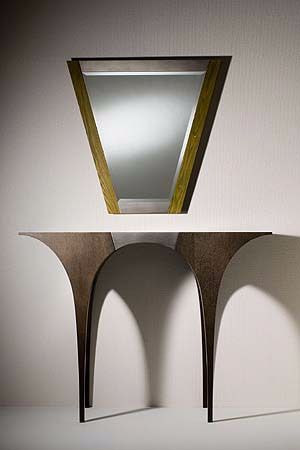 木製コンソール