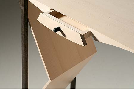 木製コンソール